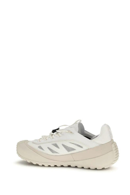 Moncler Weiße Sneaker aus Polyester für sportliche Looks by Moncler