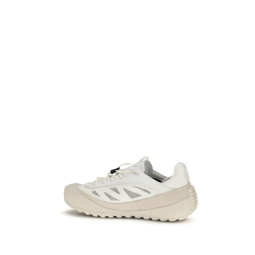 Moncler Weiße Sneaker aus Polyester für sportliche Looks by Moncler