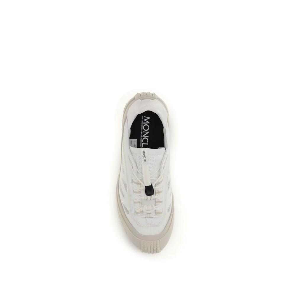 Moncler Weiße Sneaker aus Polyester für sportliche Looks by Moncler