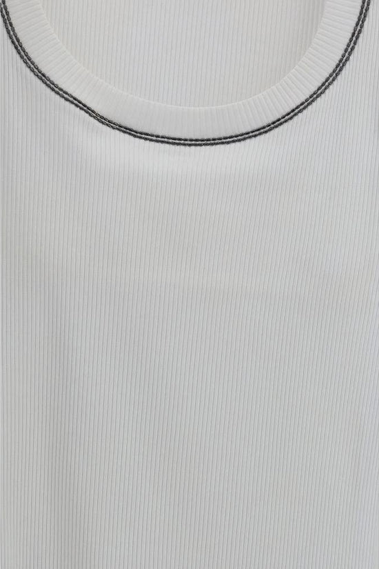Brunello Cucinelli Top Weiß | ELORÉ by Brunello Cucinelli