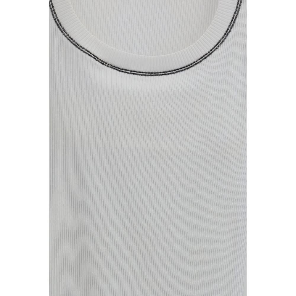 Brunello Cucinelli Top Weiß | ELORÉ by Brunello Cucinelli
