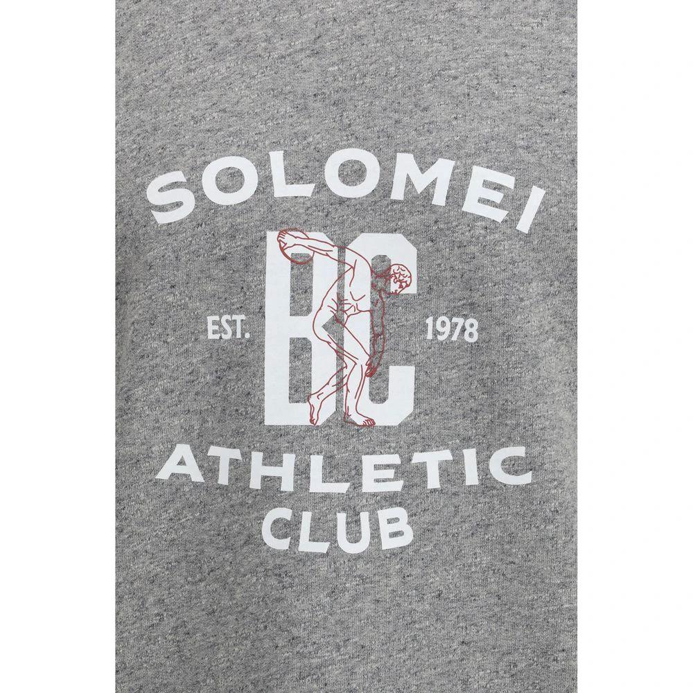 Brunello Cucinelli Graues Baumwoll-Sweatshirt by Brunello Cucinelli