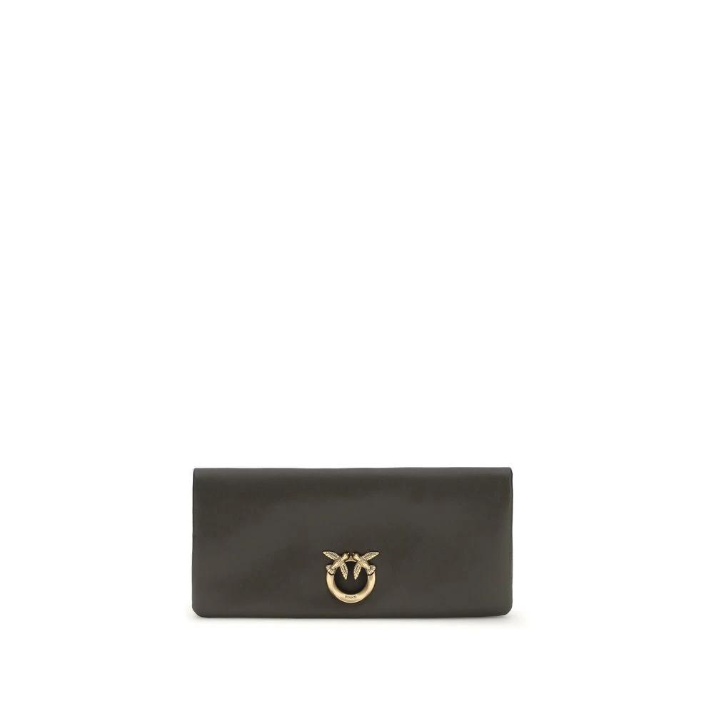 PINKO Bicolor Calf Leather Bos Taurus Clutch Bag by PINKO