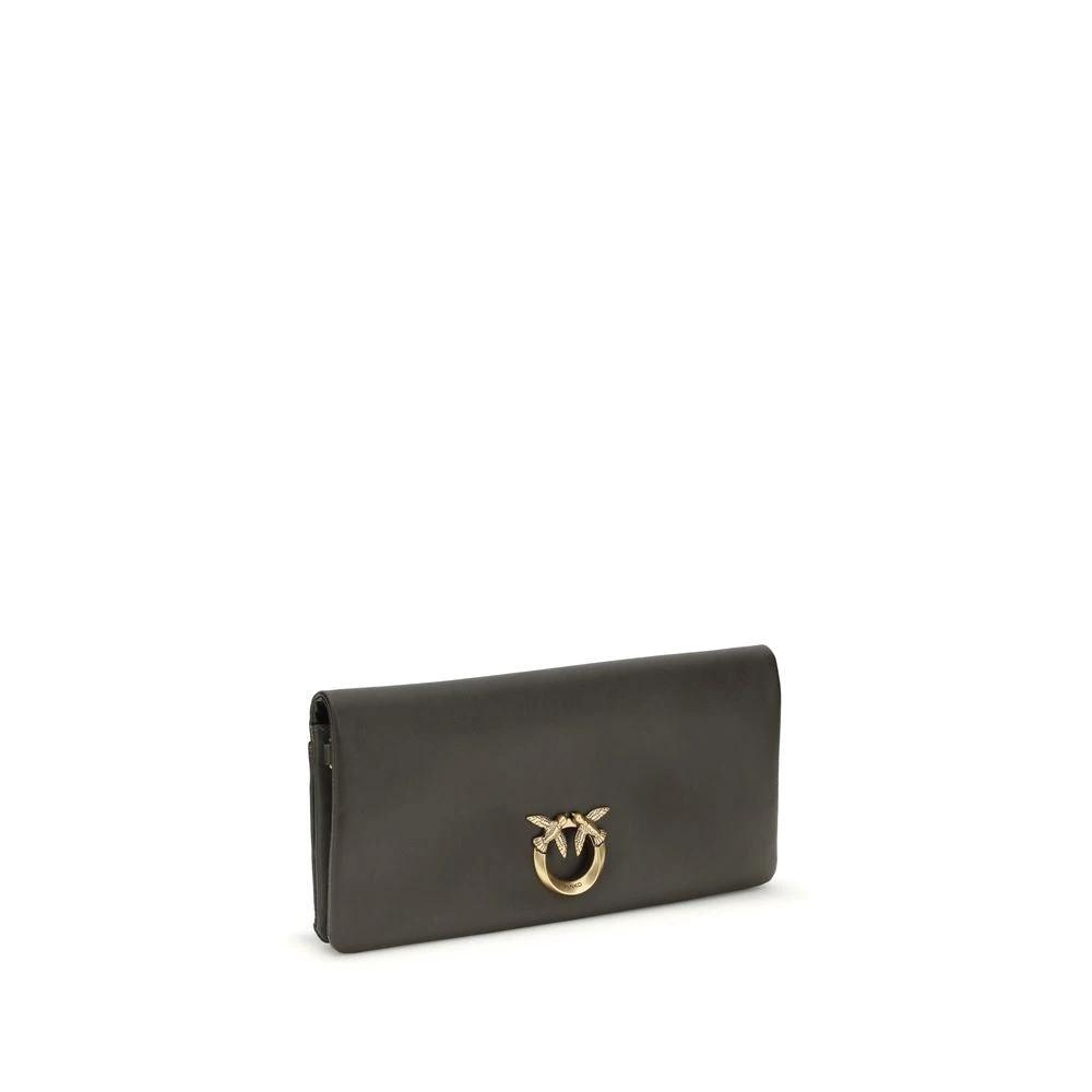PINKO Bicolor Calf Leather Bos Taurus Clutch Bag by PINKO