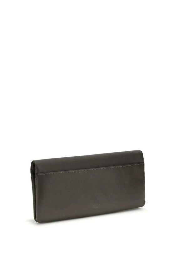 PINKO Bicolor Calf Leather Bos Taurus Clutch Bag by PINKO