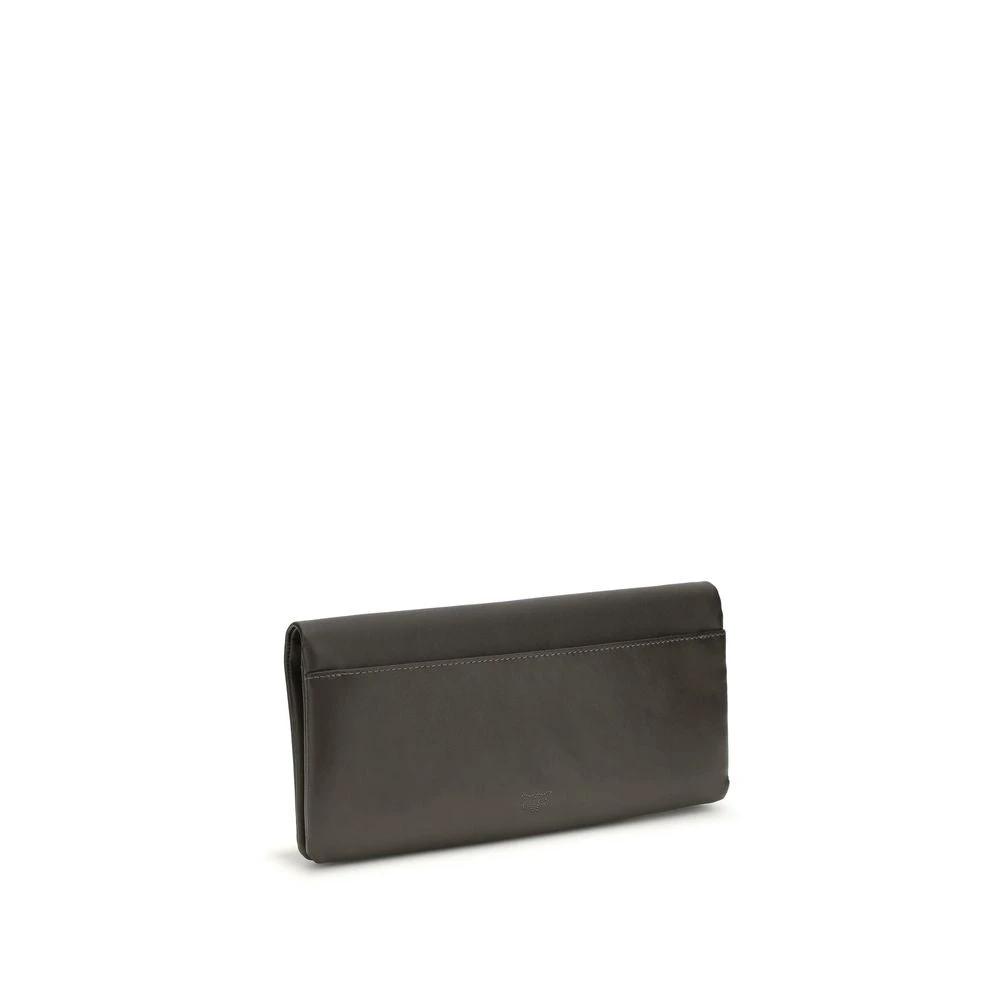 PINKO Bicolor Calf Leather Bos Taurus Clutch Bag by PINKO