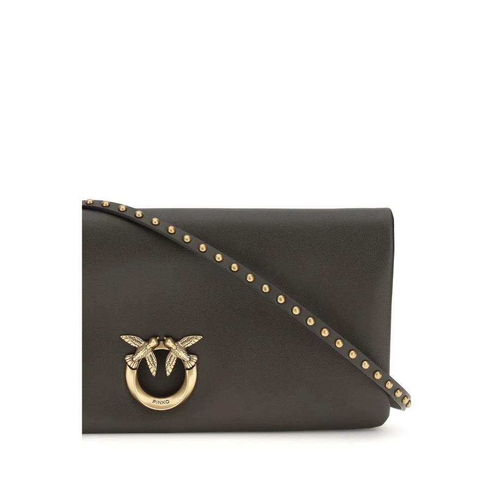 PINKO Bicolor Calf Leather Bos Taurus Clutch Bag by PINKO