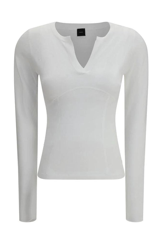 PINKO Weißer Sweatshirt aus Viskose by PINKO