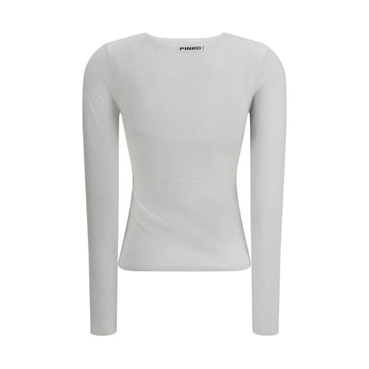 PINKO Weißer Sweatshirt aus Viskose by PINKO