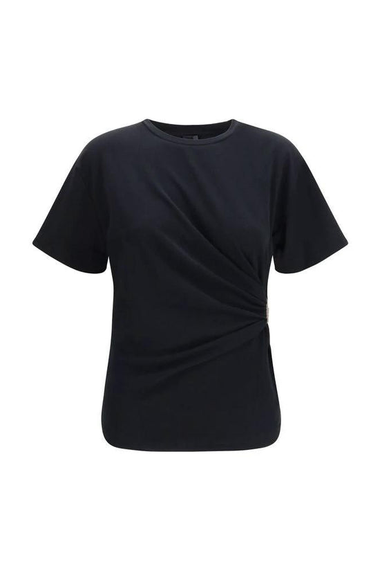 PINKO Schwarzes Baumwoll-T-Shirt by PINKO