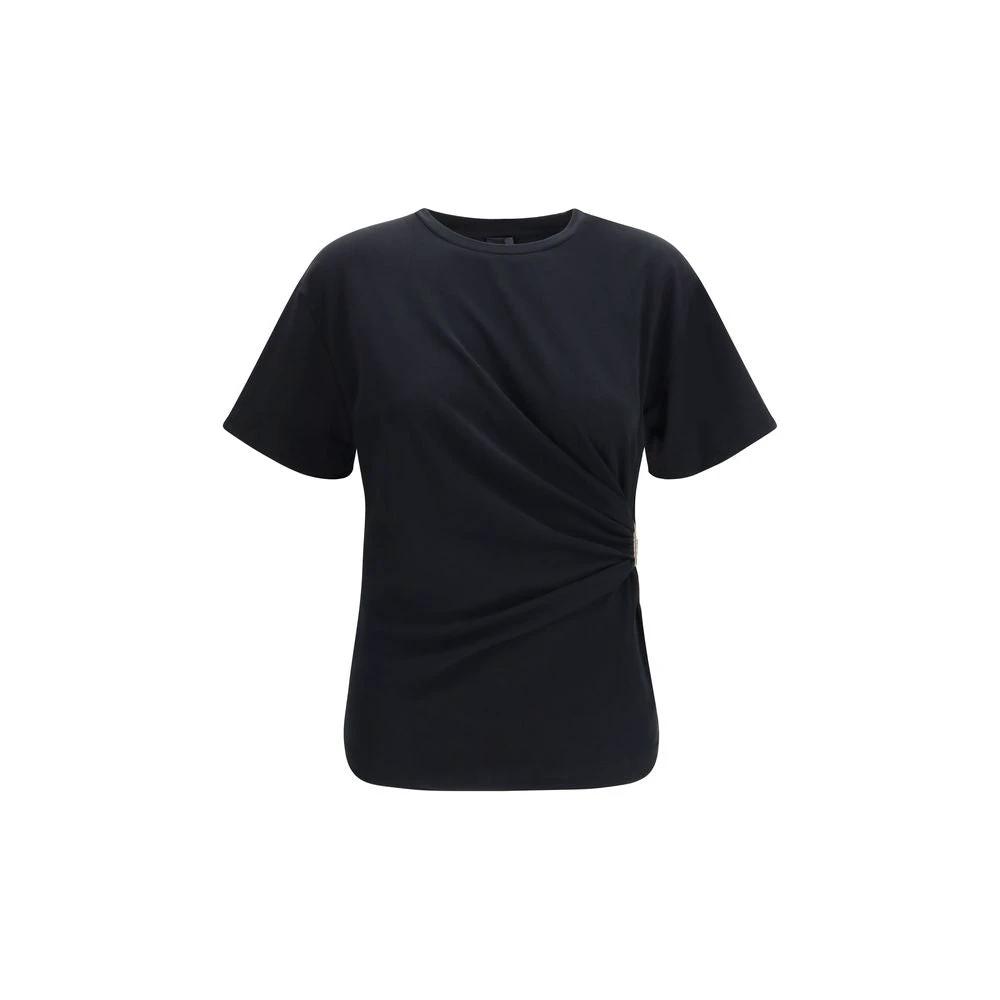 PINKO Schwarzes Baumwoll-T-Shirt by PINKO