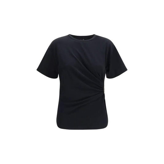 PINKO Schwarzes Baumwoll-T-Shirt by PINKO