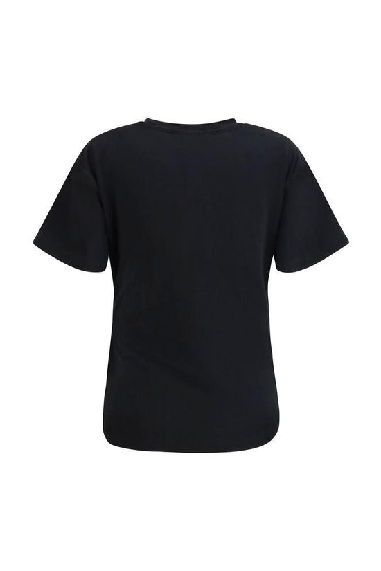 PINKO Schwarzes Baumwoll-T-Shirt by PINKO