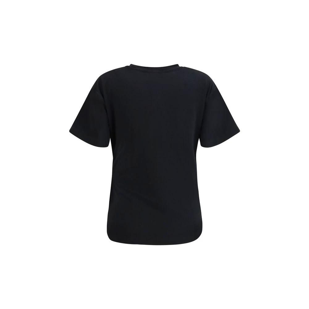 PINKO Schwarzes Baumwoll-T-Shirt by PINKO