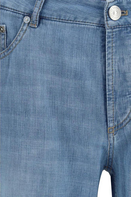 Brunello Cucinelli Blaue Jeans aus Baumwolle im Relaxed Fit by Brunello Cucinelli