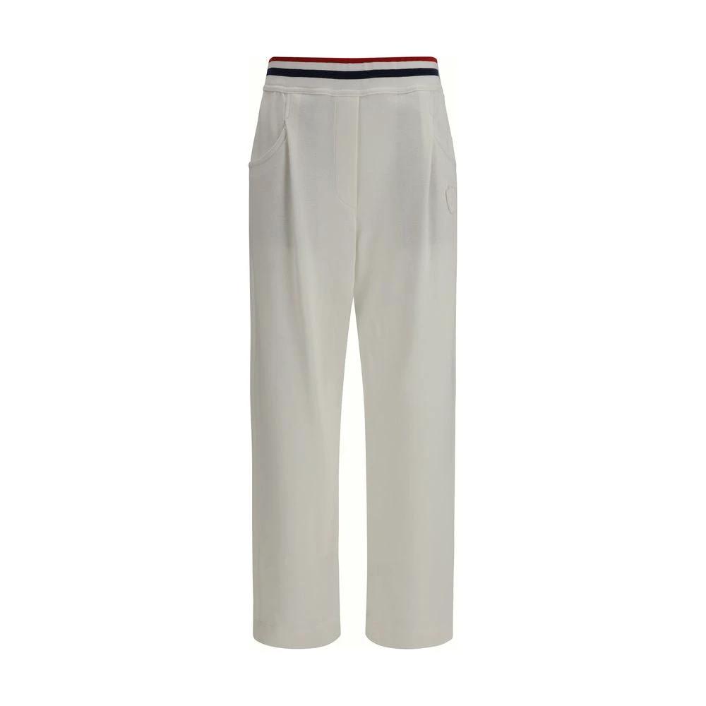 Brunello Cucinelli Cucinelli Weiße Baumwoll-Freizeithose by Brunello Cucinelli Cucinelli