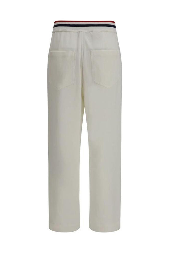 Brunello Cucinelli Weiße Baumwoll-Freizeithose by Brunello Cucinelli