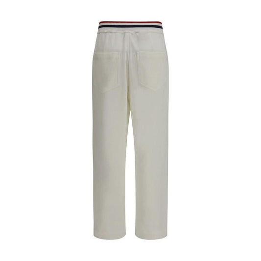 Brunello Cucinelli Weiße Baumwoll-Freizeithose by Brunello Cucinelli
