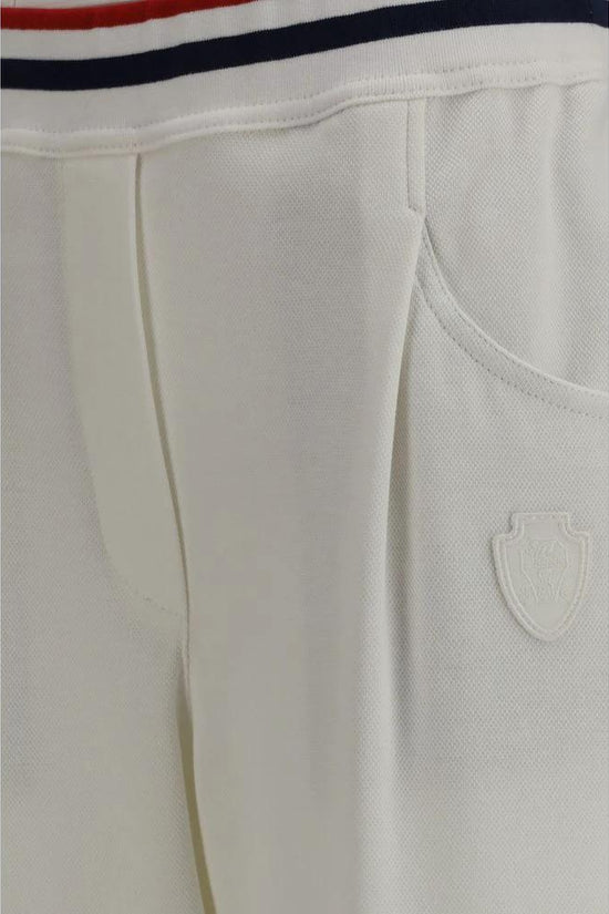 Brunello Cucinelli Weiße Baumwoll-Freizeithose by Brunello Cucinelli