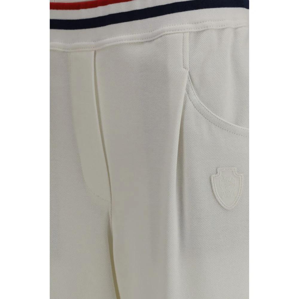 Brunello Cucinelli Weiße Baumwoll-Freizeithose by Brunello Cucinelli