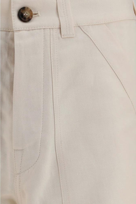 Brunello Cucinelli Beige Leinen Casual Hose by Brunello Cucinelli