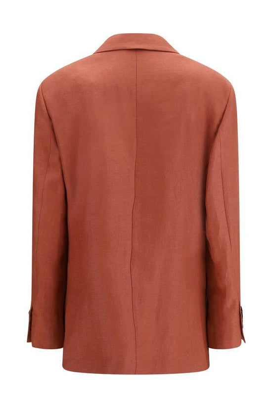 Brunello Cucinelli Mehrfarbiger Leinenblazer by Brunello Cucinelli