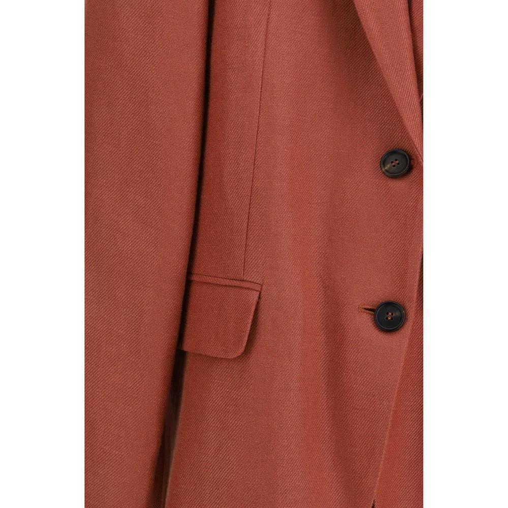 Brunello Cucinelli Mehrfarbiger Leinenblazer by Brunello Cucinelli