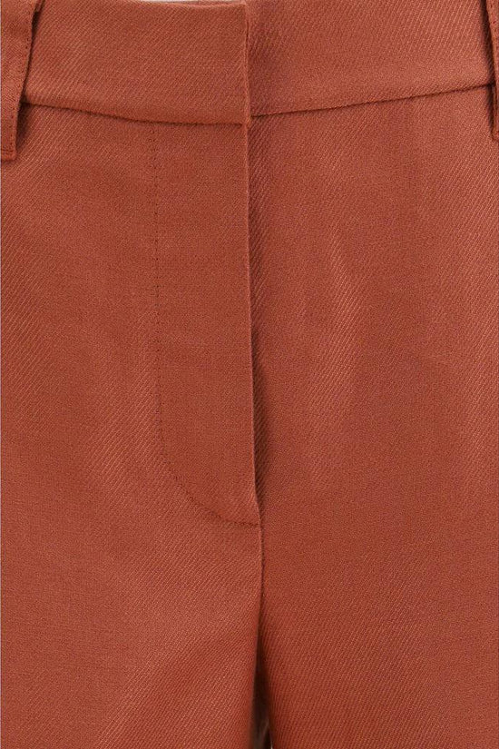 Brunello Cucinelli Multicolor Linen Casual Pants by Brunello Cucinelli