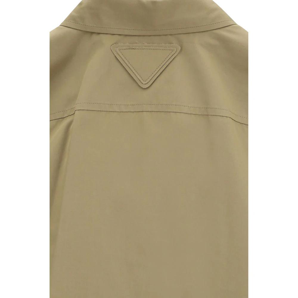 Prada Beige Cotton Shirt by Prada