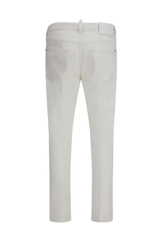 Dsquared² Weiße Baumwoll-Jeans aus Denim by Dsquared²