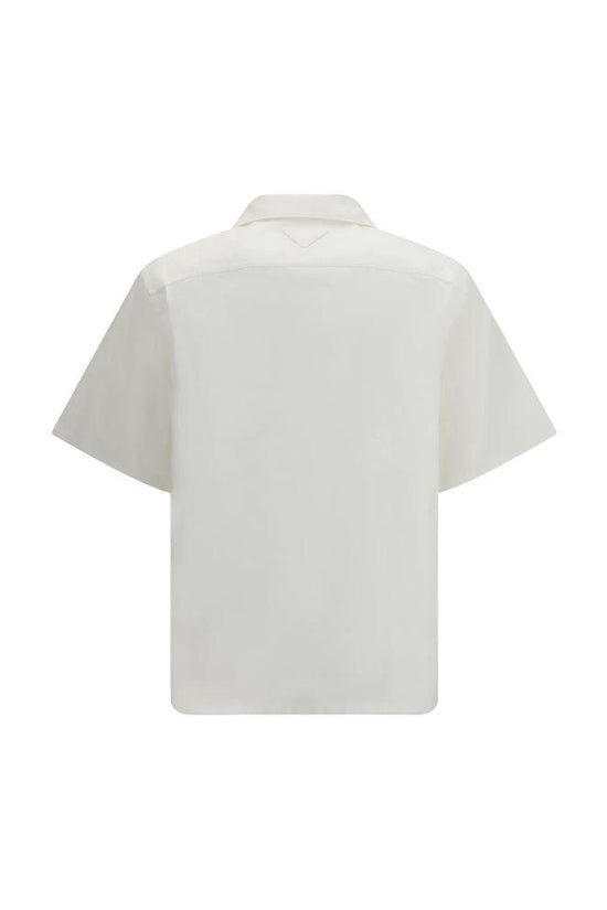 Prada Weißes Baumwollhemd by Prada