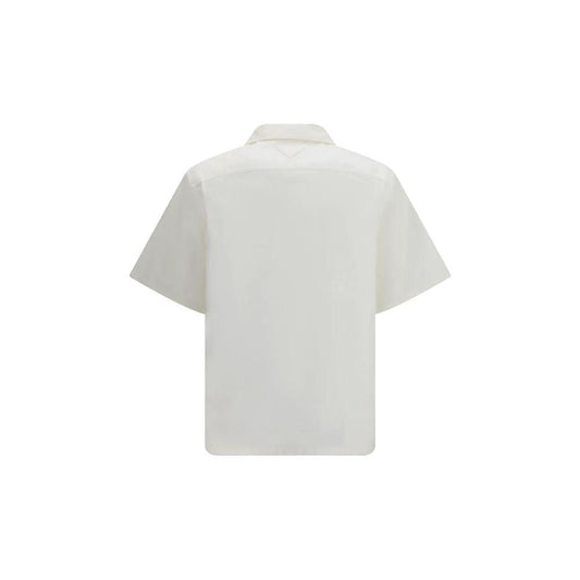 Prada Weißes Baumwollhemd by Prada