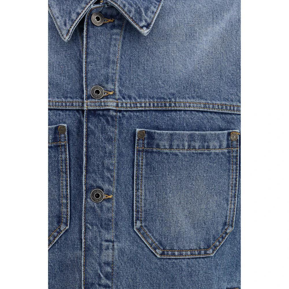 Off-White Blaue Baumwoll-Denimjacke by Off-White