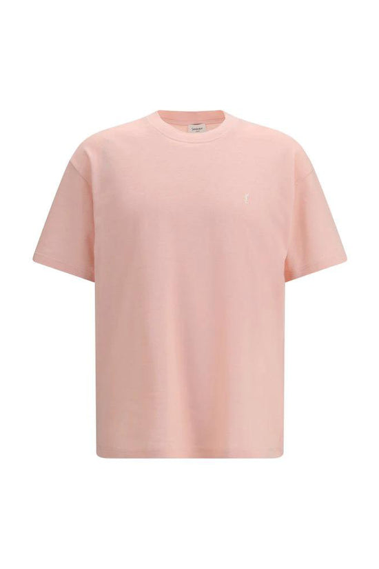 Saint Laurent Mehrfarbiges Baumwoll-T-Shirt by Saint Laurent