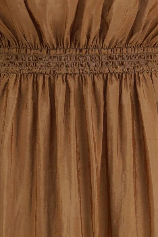 Saint Laurent Beiges Polyester Freizeitkleid by Saint Laurent