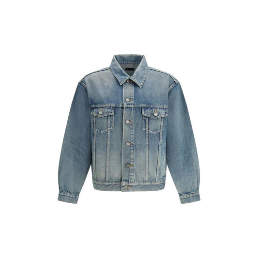 Saint Laurent Blaue Baumwoll-Denimjacke by Saint Laurent