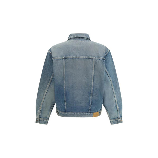 Saint Laurent Blaue Baumwoll-Denimjacke by Saint Laurent