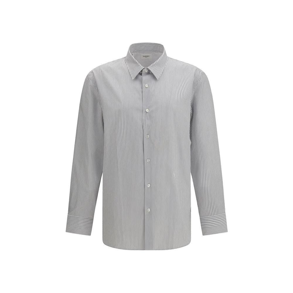 Saint Laurent Mehrfarbiges Baumwollhemd mit Muster by Saint Laurent