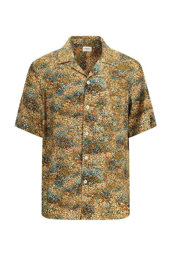 Saint Laurent Mehrfarbiges Hemd aus Viskose mit Muster by Saint Laurent