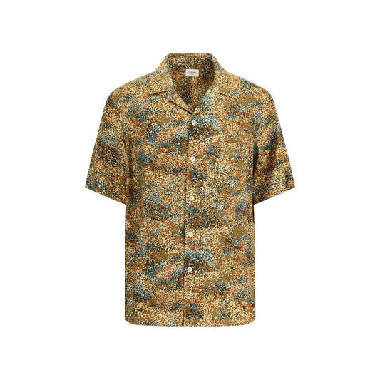 Saint Laurent Mehrfarbiges Hemd aus Viskose mit Muster by Saint Laurent