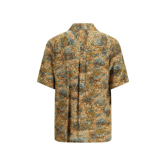 Saint Laurent Mehrfarbiges Hemd aus Viskose mit Muster by Saint Laurent