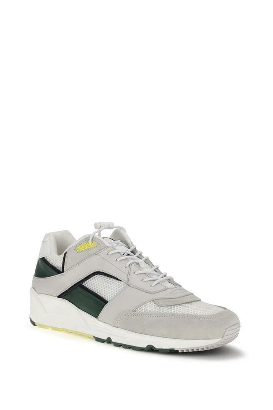 Saint Laurent Multicolor Calf Leather Bos Taurus Low Top Sneakers by Saint Laurent