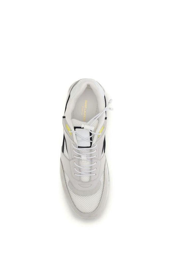 Saint Laurent Multicolor Calf Leather Bos Taurus Low Top Sneakers by Saint Laurent