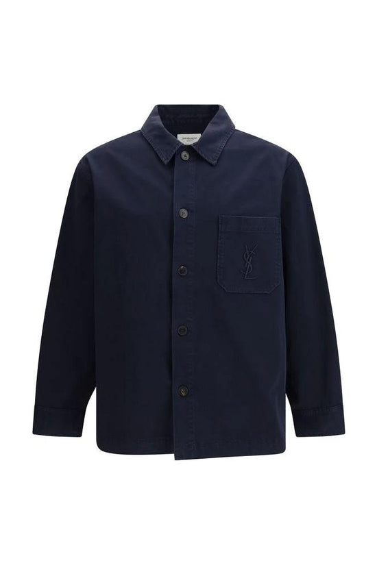 Saint Laurent Blaue Jeansjacke aus Baumwolle by Saint Laurent