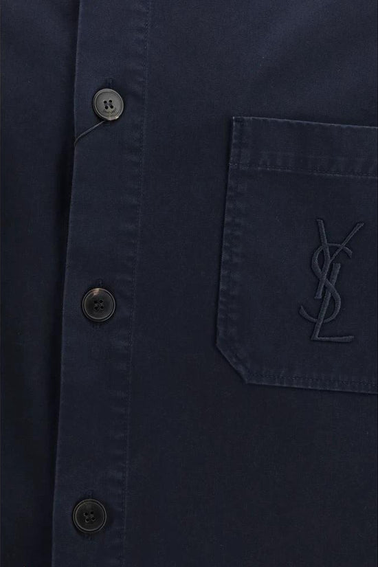 Saint Laurent Blaue Jeansjacke aus Baumwolle by Saint Laurent