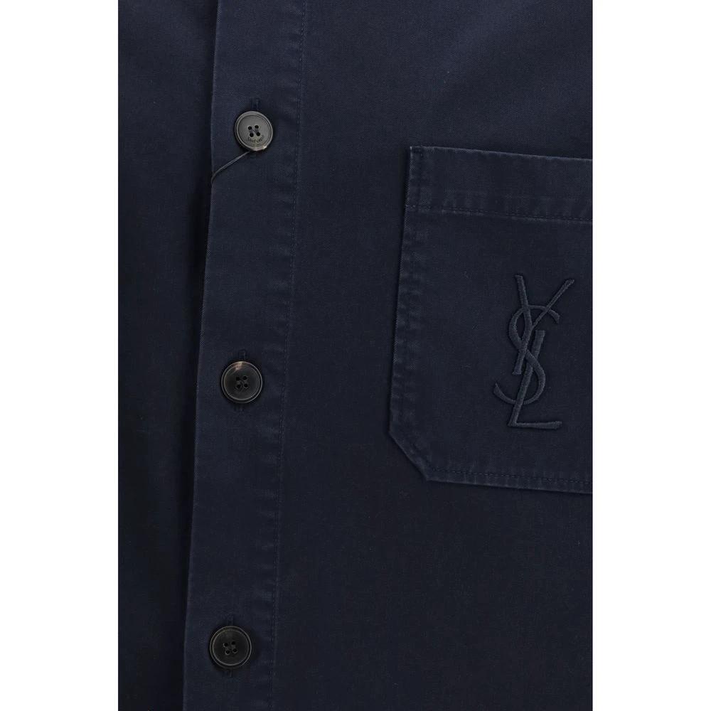 Saint Laurent Blaue Jeansjacke aus Baumwolle by Saint Laurent