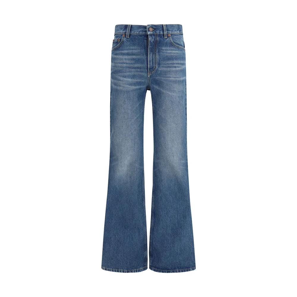 Chloé Blaue ausgestellte Jeans aus Baumwolle by Chloé
