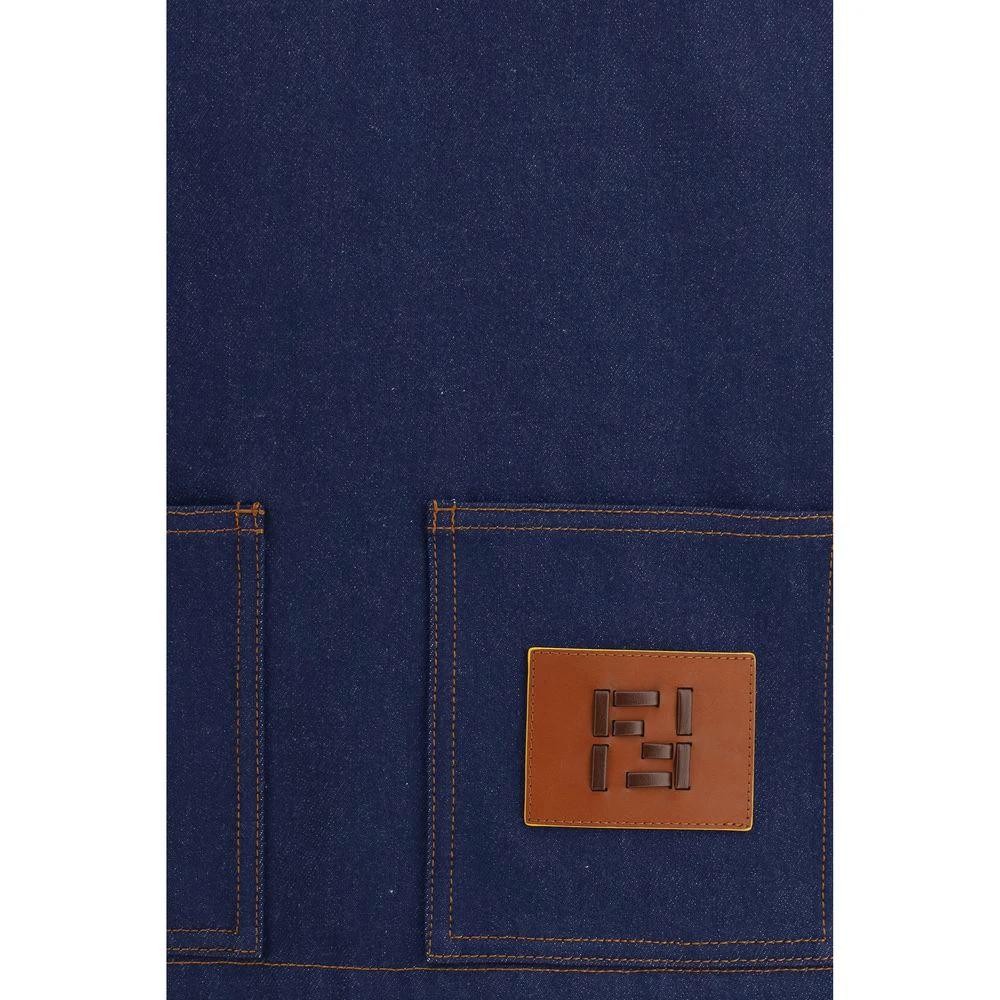 Fendi Blaue Jeansjacke aus Baumwolle by Fendi