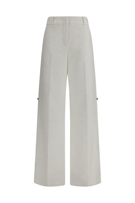 Fendi Weiße Baumwollhose by Fendi