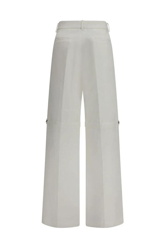 Fendi Weiße Baumwollhose by Fendi